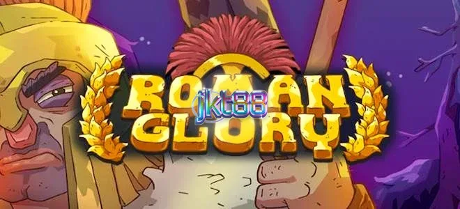 Tampilan visual slot Roman Glory dengan tema kekaisaran Romawi yang megah