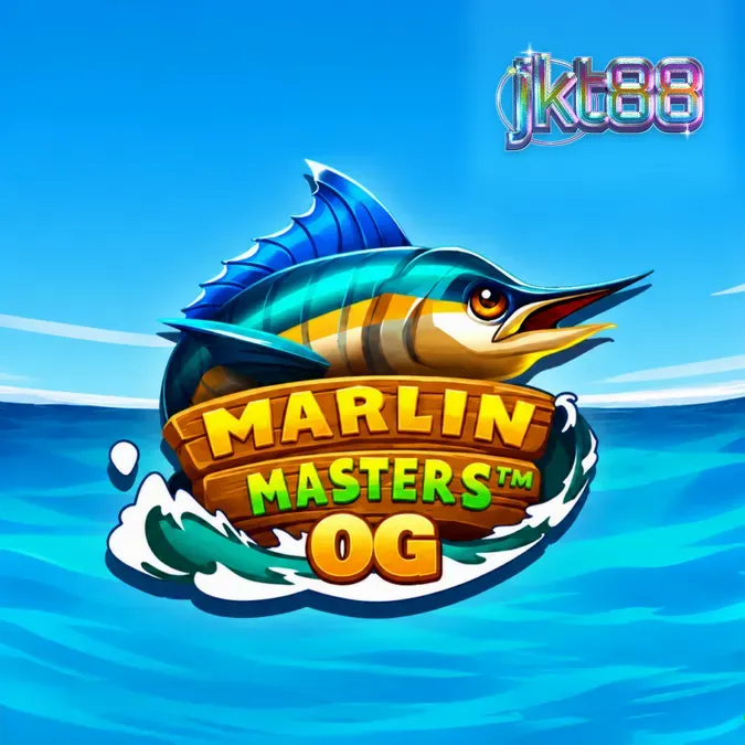 Tampilan visual slot Marlin Masters OG dengan tema nelayan dan laut yang cerah